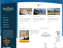 Tablet Screenshot of imperial-hove.com